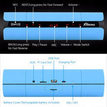 Load image into Gallery viewer, Portable NFC Wireless Loudspeaker