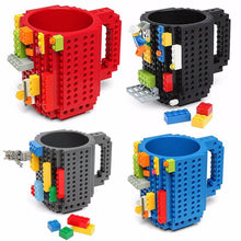 Load image into Gallery viewer, Build-on brick mug coffee cup